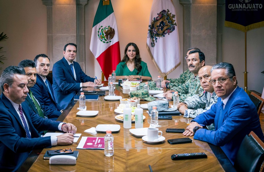 Acuerdan estrategias de seguridad para Guanajuato