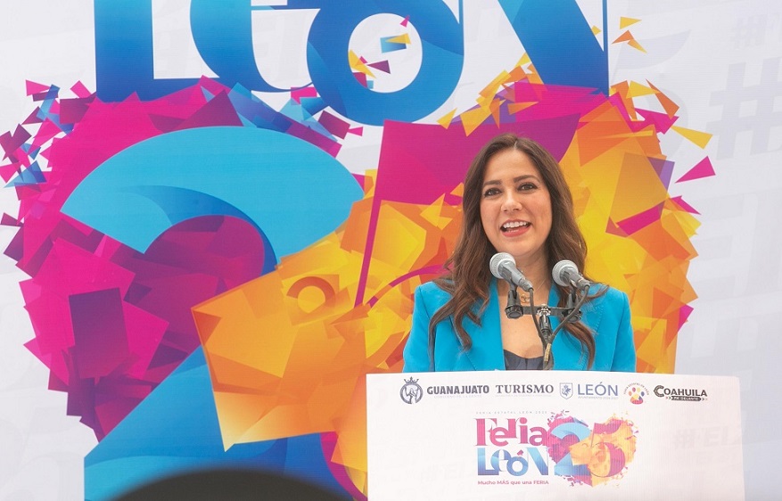 Inaugura Libia la Feria Estatal León 2025