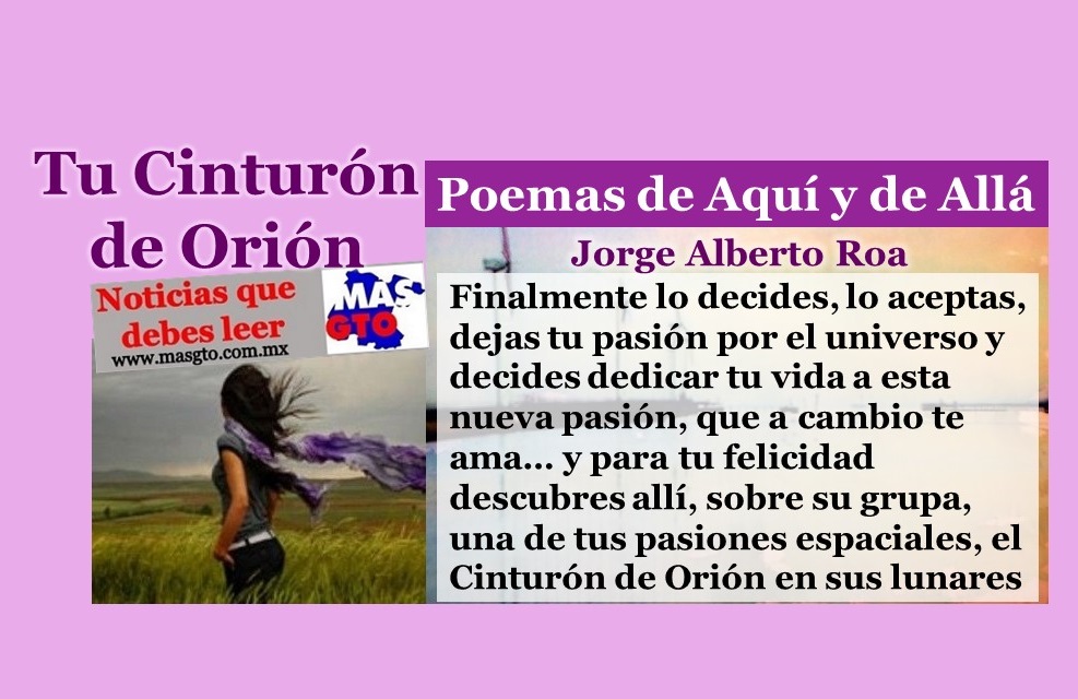 Tu Cinturón de Orión