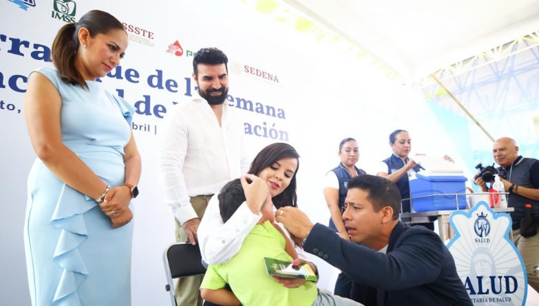 Vacunación, un regalo para nuestra niñez: Libia