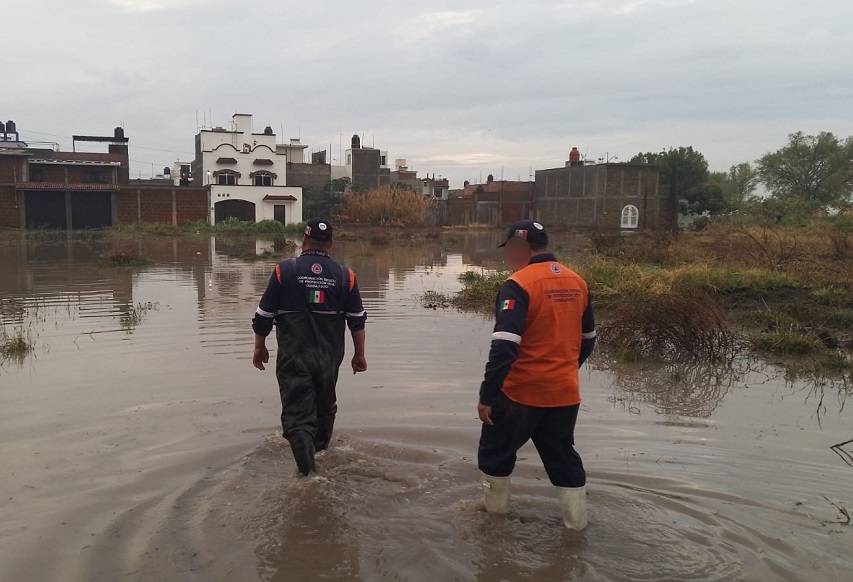 Llaman a reforzar prevención ante lluvias en Guanajuato