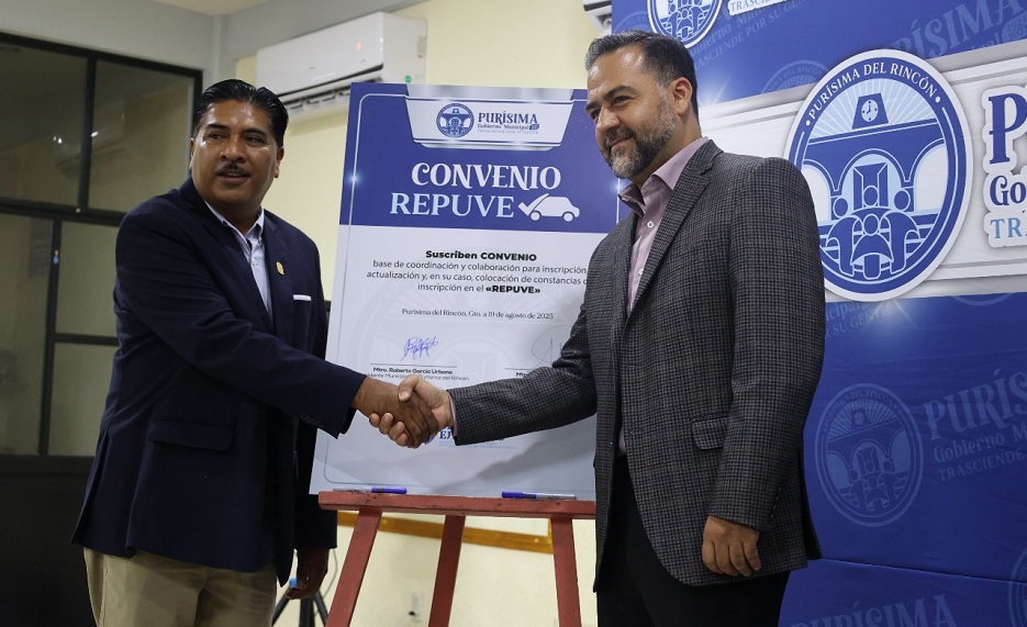 Llega a Purísima módulo del REPUVE