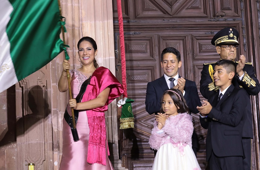 Da Gobernadora el tradicional Grito de la Independencia