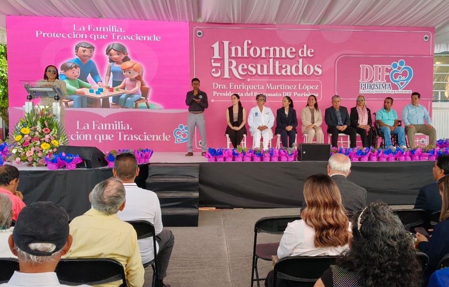 Presenta DIF resultados por los purisimenses