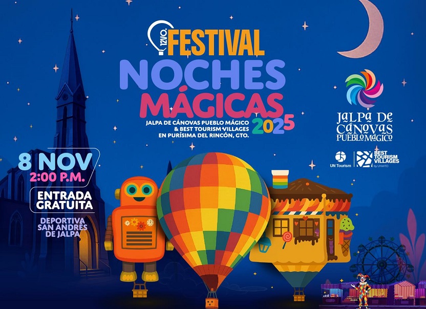 Presentan Noches Mágicas en Jalpa de Cánovas