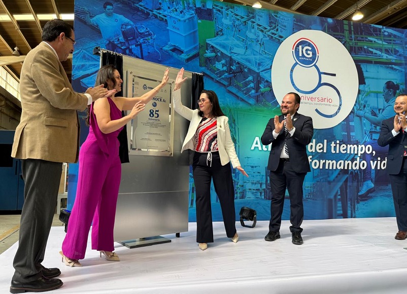 Celebra IG 85 años de innovación y prosperidad