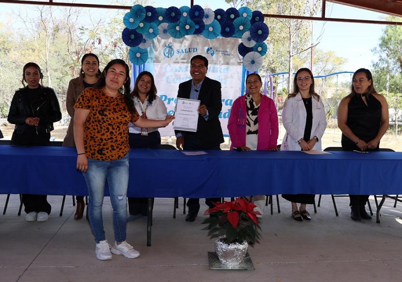En Purísima, certifican comunidad saludable