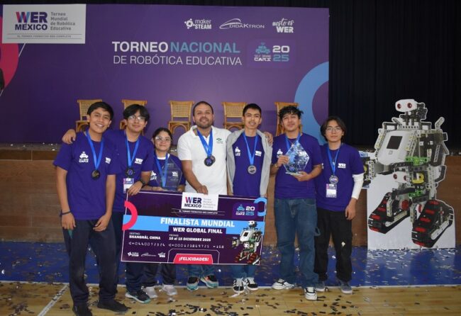 CONALEP Ganadores Robótica WER 2025 Guanajuato