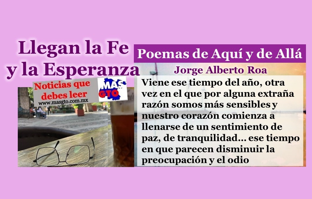 Llegan la Fe y la Esperanza