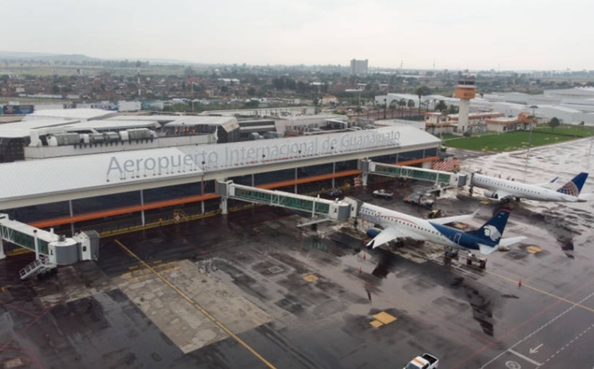 Aeropuerto de Guanajuato en el Top 10 nacional