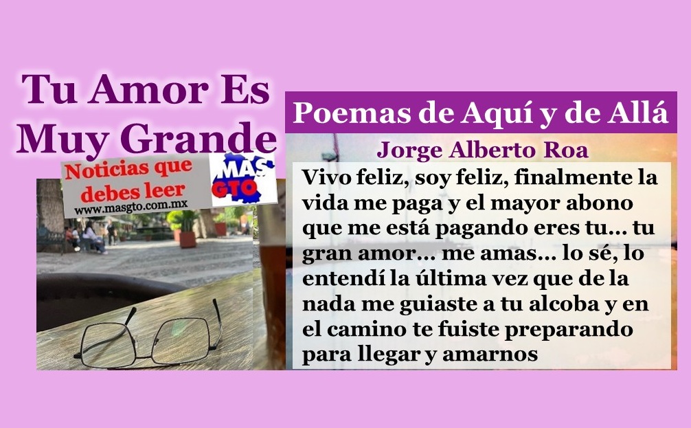 Tu amor es muy grande