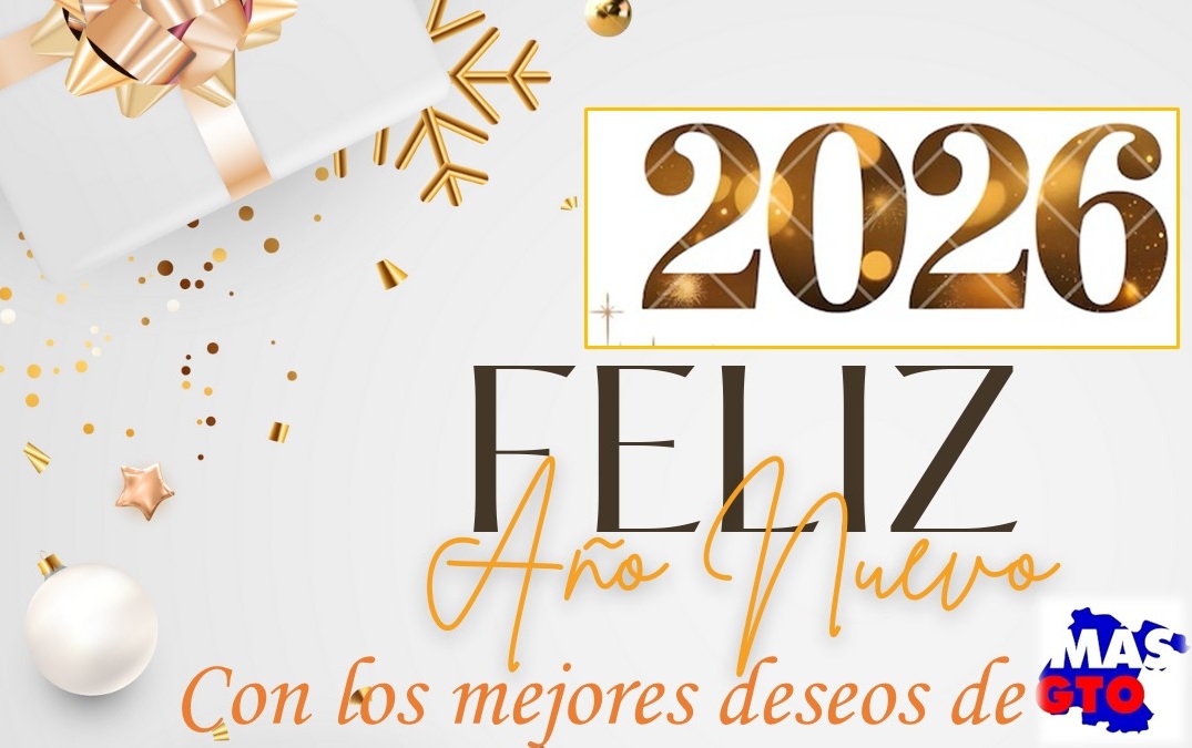 Más Gto les desea lo mejor en 2026