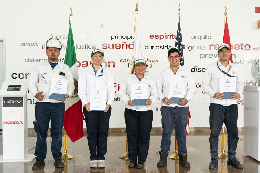 Honda y Gobierno fortalecen el talento de trabajadores