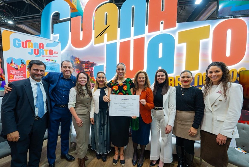 Anuncia Libia Dennise la nueva ruta aérea Bajío-Madrid