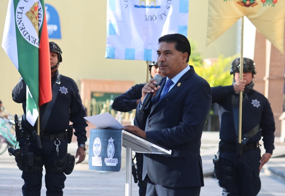 Conmemora Purísima el Día de la Bandera