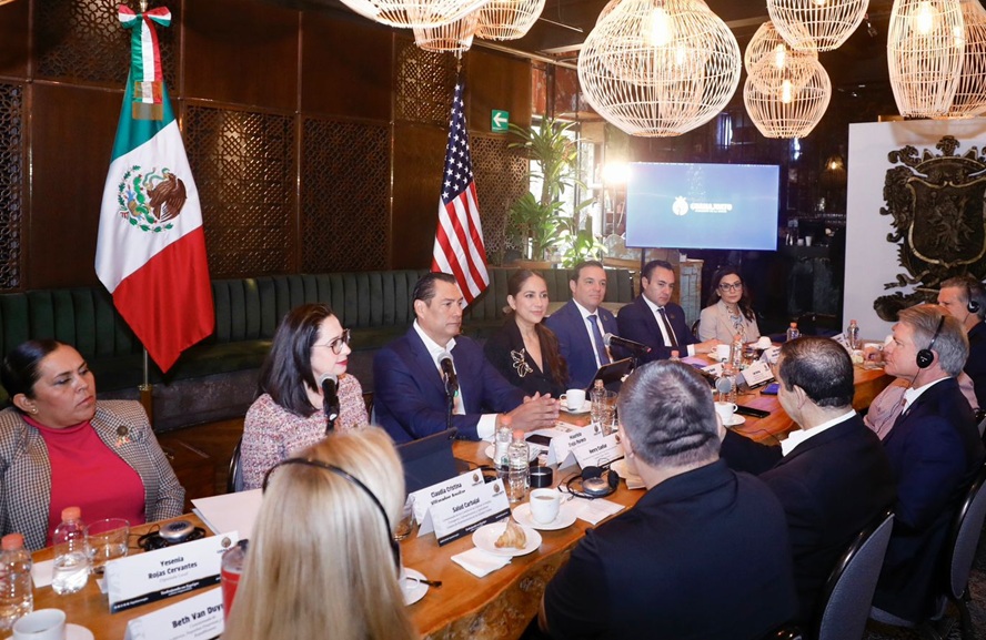 Consolidan Guanajuato y EUA cooperación estratégica