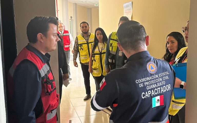 Primer Simulacro Nacional Prevención Social Guanajuato