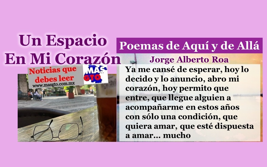 Un Espacio En Mi Corazón Un Espacio En Mi Corazón