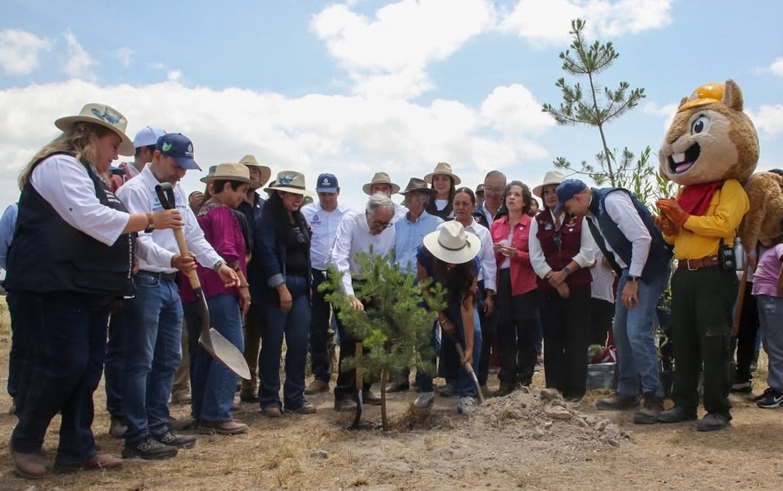 Guanajuato trabaja en Jornada Nacional de Reforestación