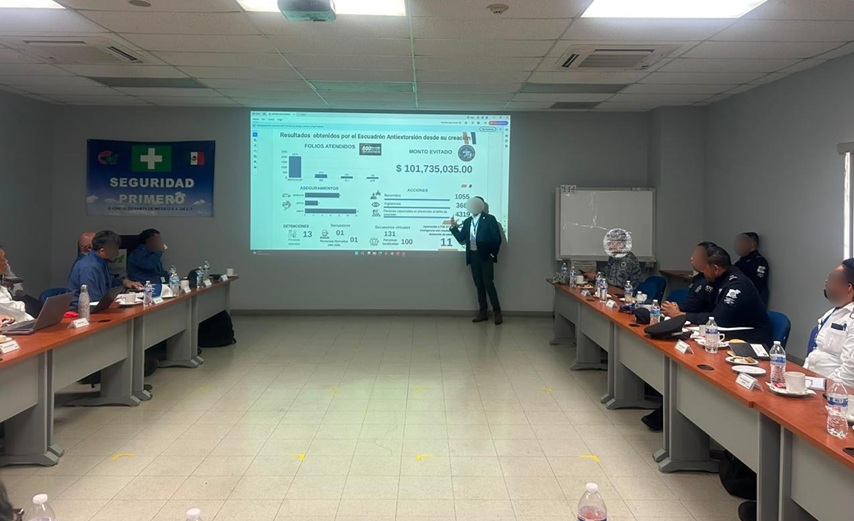 Escuadrón Antiextorsión fortalece prevención