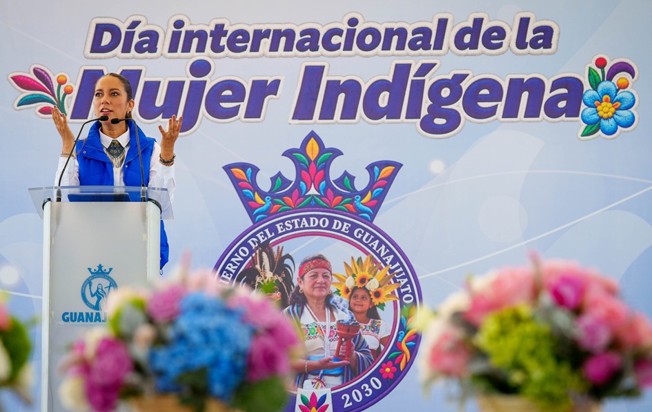 Refrenda Libia compromiso con mujeres indígenas Refrenda Libia compromiso con mujeres indígenas