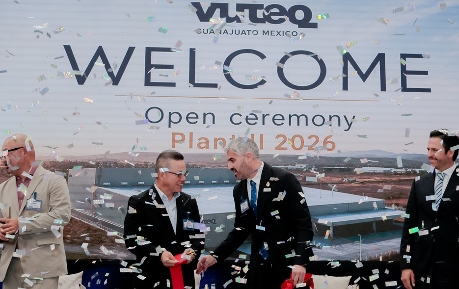 Abre VUTEQ planta con inversión de 100 MDD