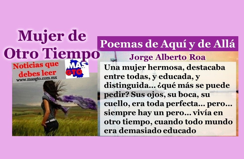 Mujer de otro tiempo