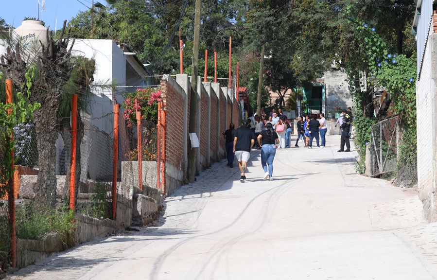 Mejora Purísima calles en Cañada de Negros
