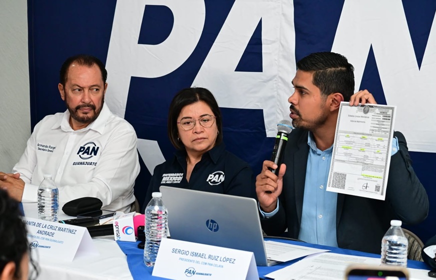 PAN Guanajuato respalda ‘Contrainforme’ en Celaya