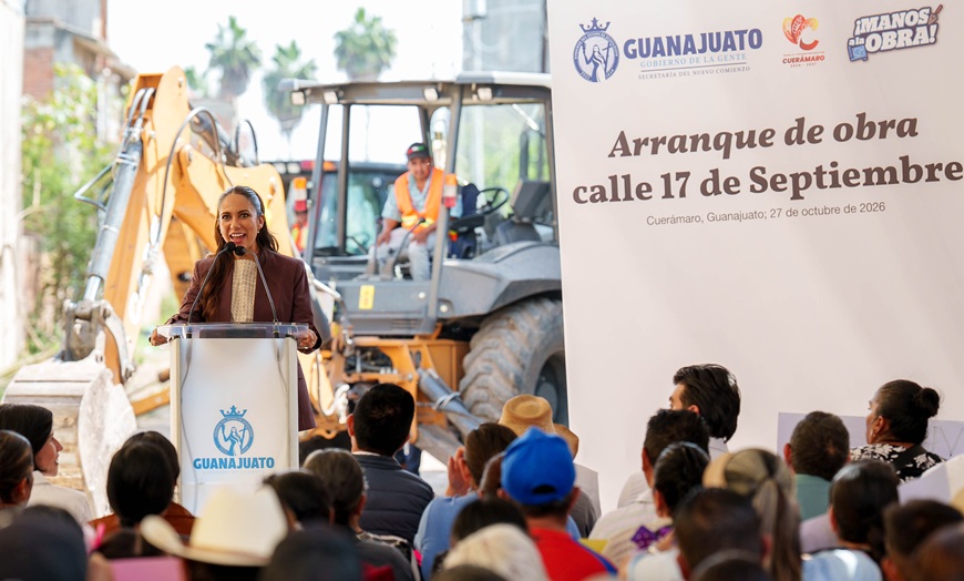 Lleva Libia más obras para Cuerámaro y su gente Lleva Libia más obras para Cuerámaro y su gente
